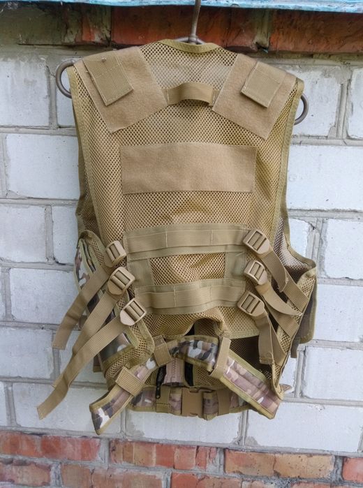 Срочно, жилет розвантажувальний моллі 15 кишень Multicam ЗСУ