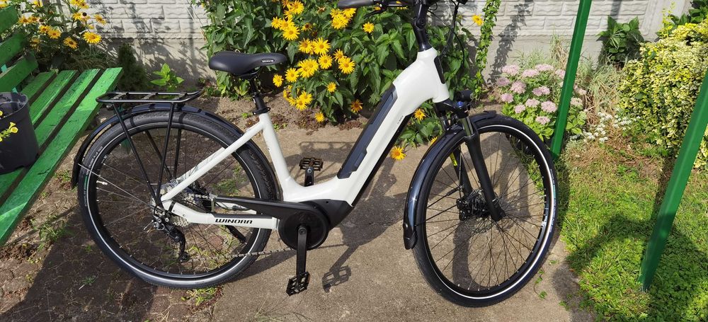 Rower E-bike Elektryczny trekkingowy Winora Tria 10 BOSCH 500Wh D46