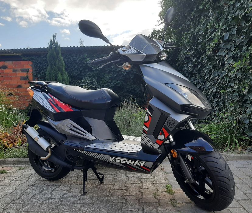 Zadbany skuter Keeway Matrix 50ccm 2t 2012r 11988km 2wł nowy cylinder TNT