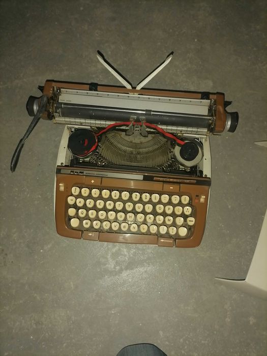 Máquina de escrever vintage