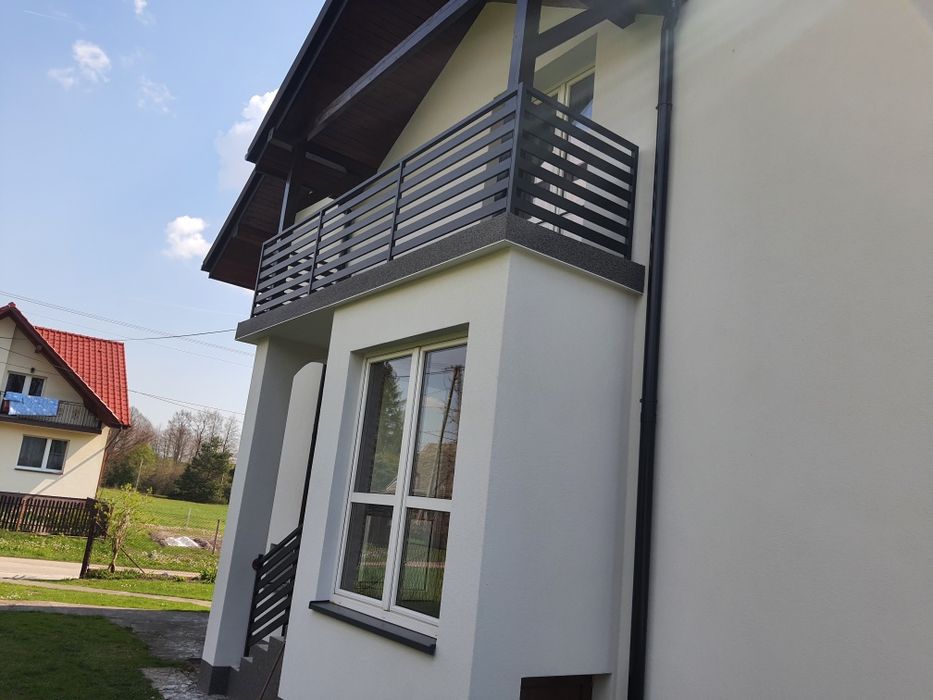 Balustrada panelowa 80x20 ocynk ogniowy