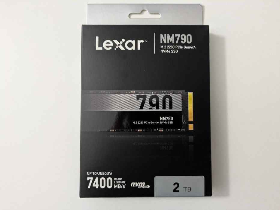 Gamingowy Dysk SSD 2TB 7400 MB/s Lexar M.2 PCIe Gen4 NVMe NM790 Gwarancja 2 Lata