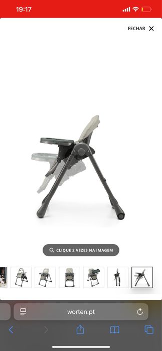 Cadeira refeição 3 em 1