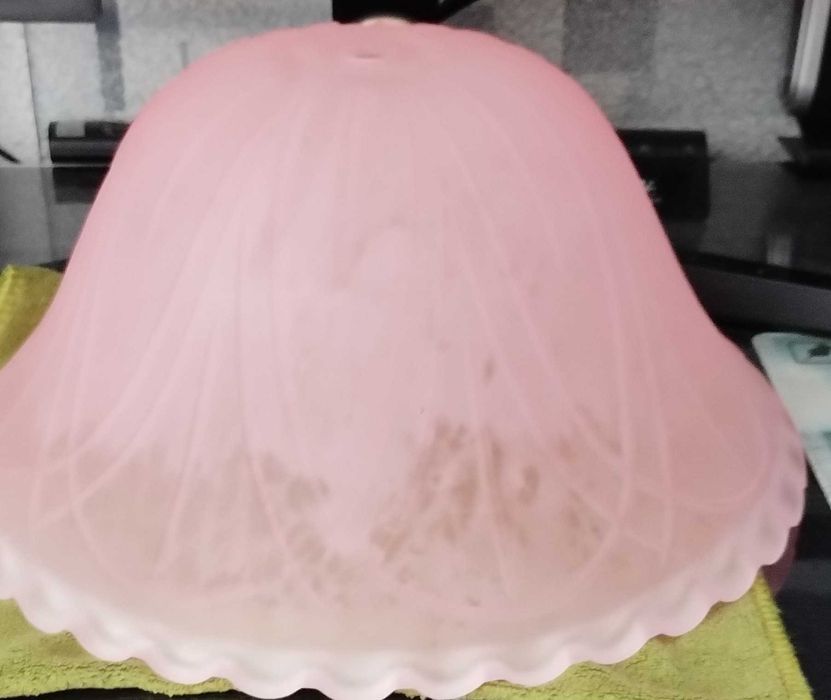 Стекляные плафоны длянастольных ламп