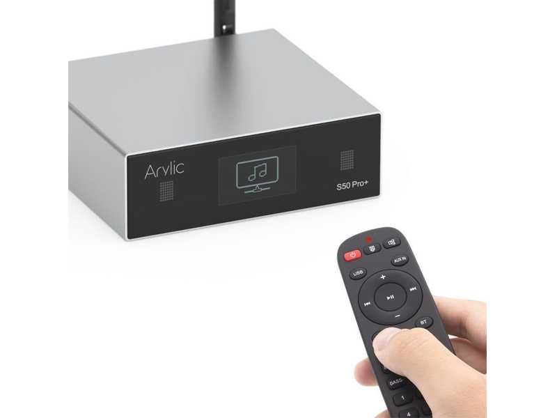 Arylic S50 Pro+ стрімер мережевий плеєр попередній підсилювач, новий