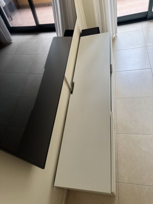 Movel Tv Branco com efeitos