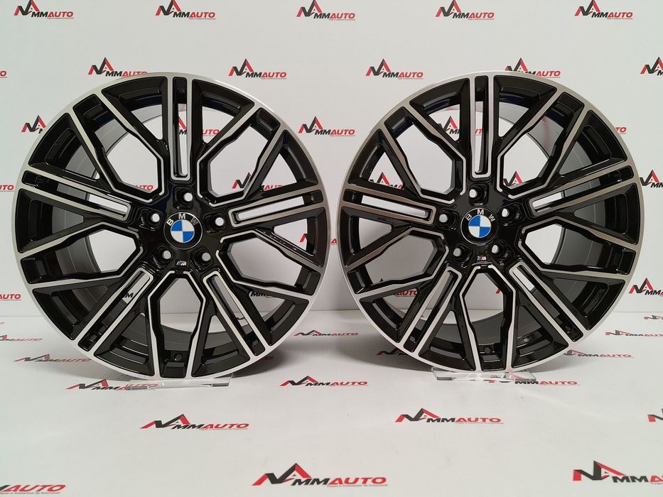 Jantes look BMW New Serie 8 Preto Polido 19