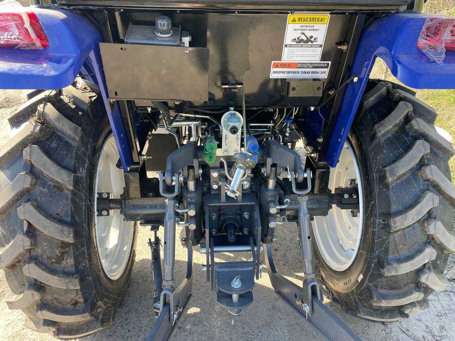 Мінітрактор Файтер T-404 (40 к.с., 4×4, дизель, синій)