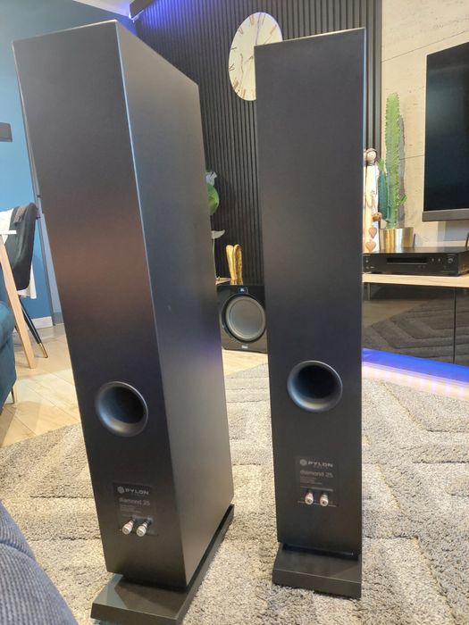Pylon audio diamond 25 czarny mat gwarancja full komlpet