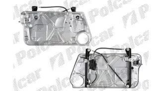 Elevador de vidro porta com painel Vw New Beetle