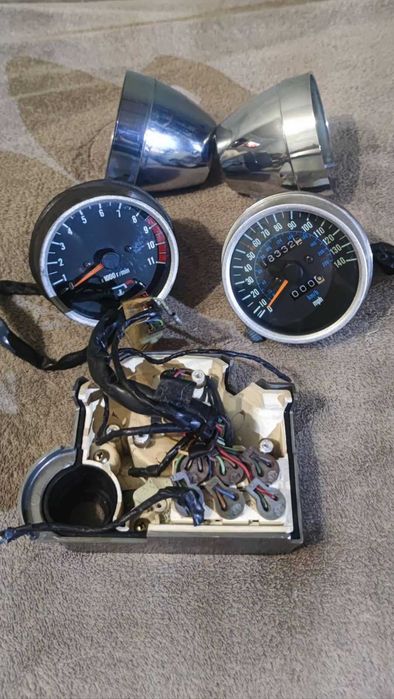 Панель приладів . Спідометр . kawasaki VN750