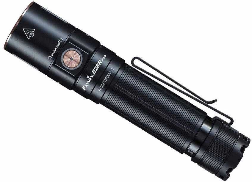 Ліхтар ручний Fenix E28R V2.0 (1700люм., 273м, 128г, 18650х1/CR123Aх2)