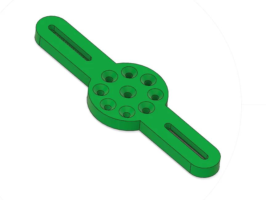 DIN Rail Sensor Mounting Bracket