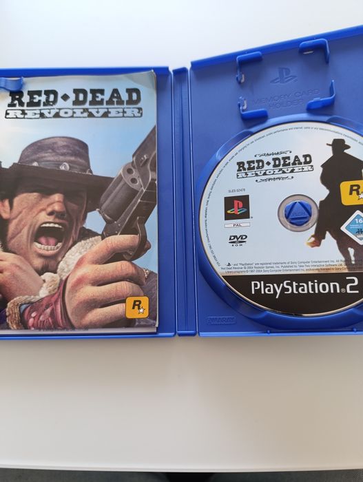 Ps2 red dead revolver playstation psx psone ps2 ps3 ps4 ps1