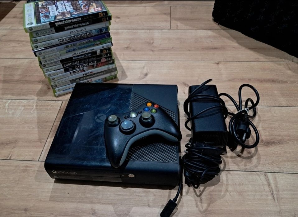 Xbox 360 + zestaw gier