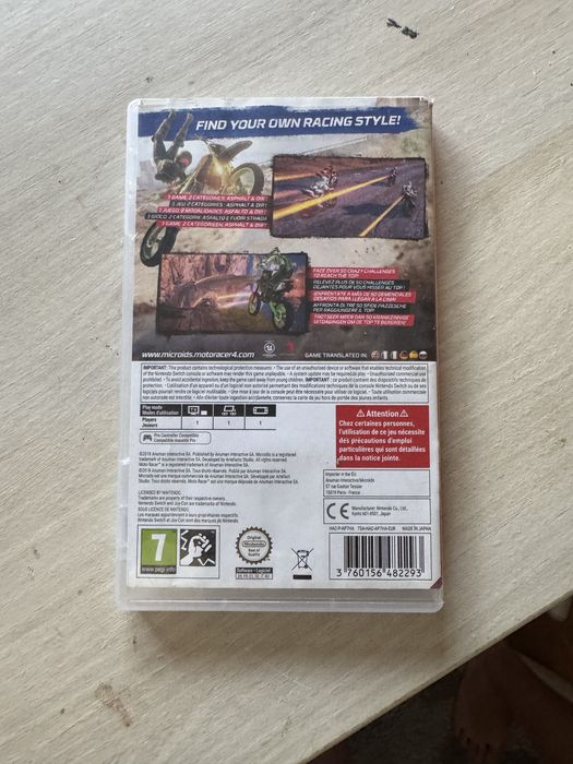 Moto racing 4 nintendo swicht.