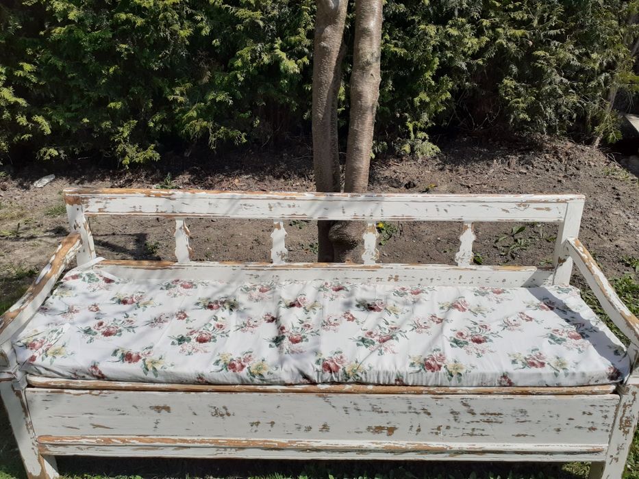 Ławka ogrodowa rustykalna