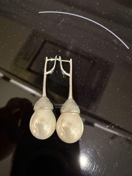 Очаровательные серьги с жемчугом Майорка