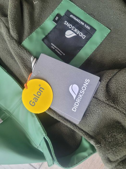 Didriksons na śnieg nowy r 90 komplet kombinezon kurtka spodnie zimowe