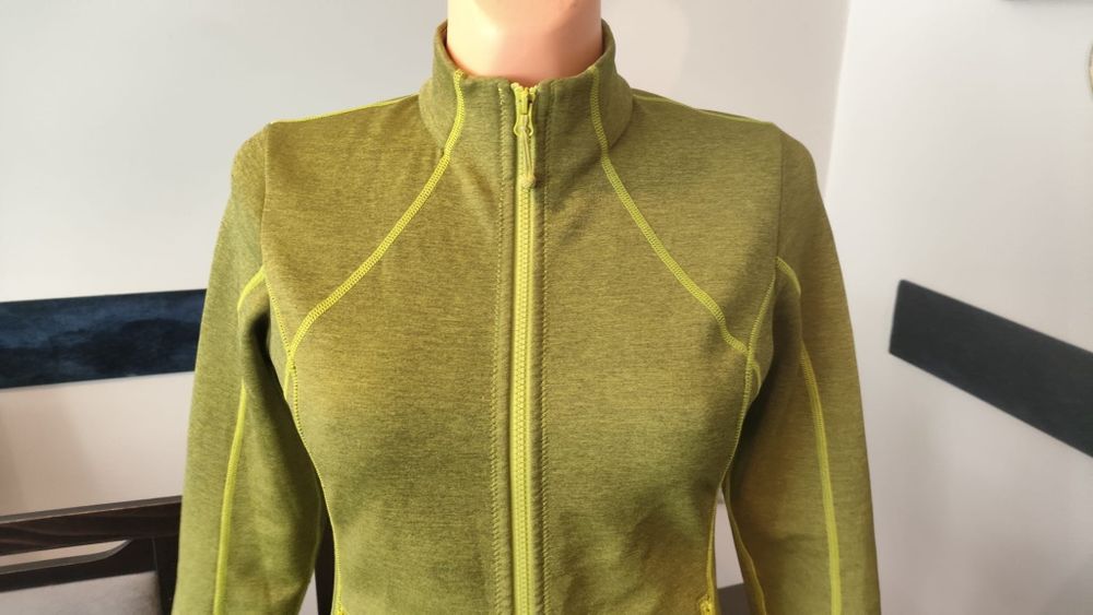 bluza Engelbert Strauss Functional Sweat Jacket Melange dzianinowa