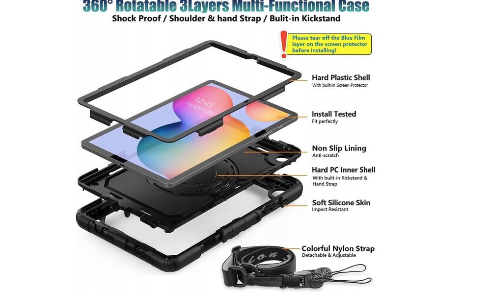 Etui D-Pro do Samsung Galaxy Tab S6 Lite 10.4