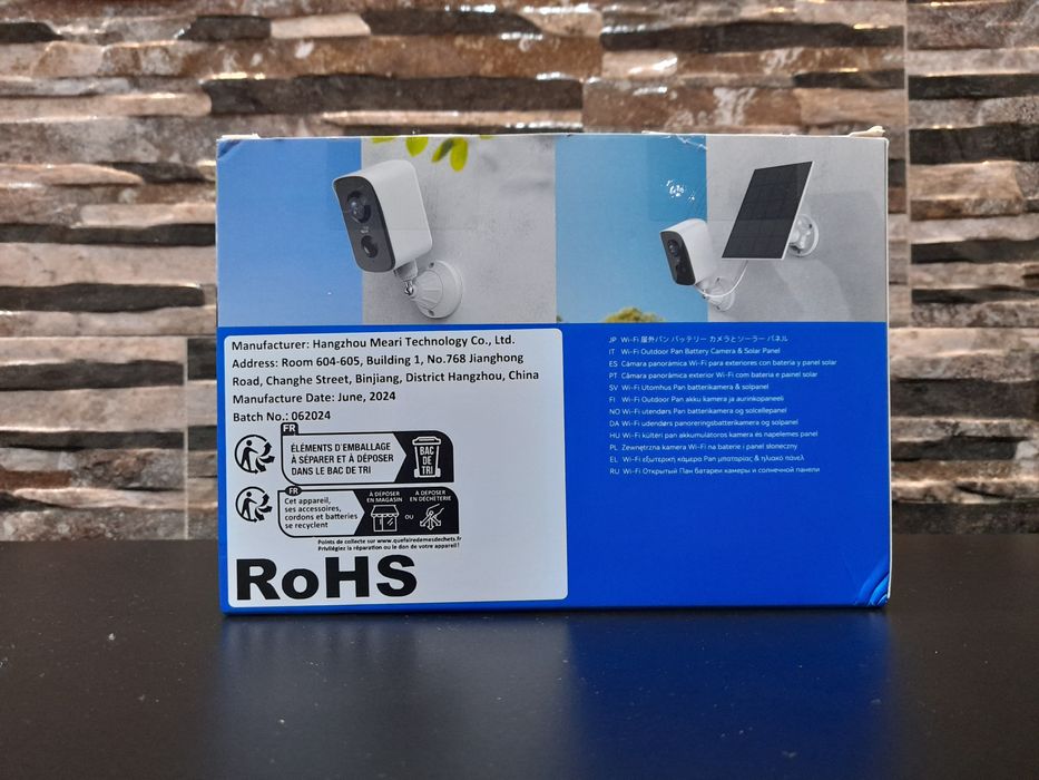 Cameras de vigilância/sem fio solar pode ver tempo real no telemóvel