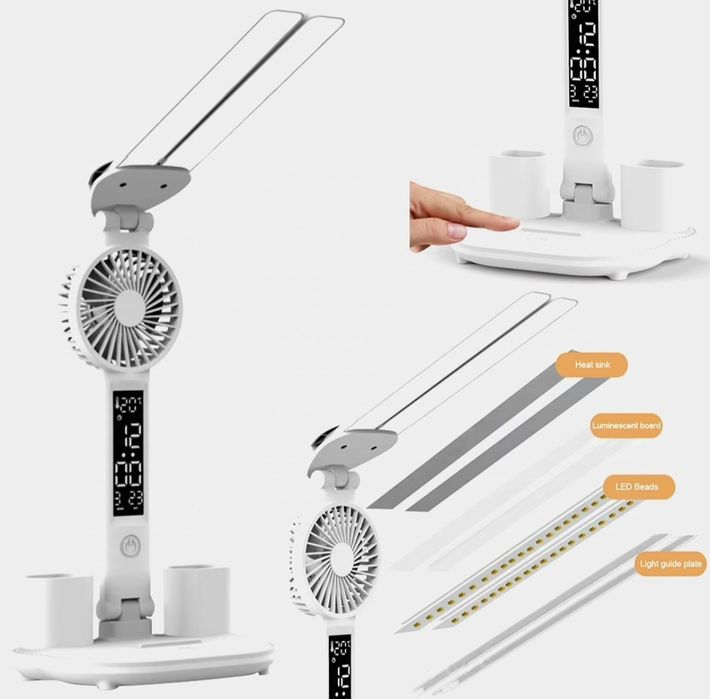 Лампа настольная лед.