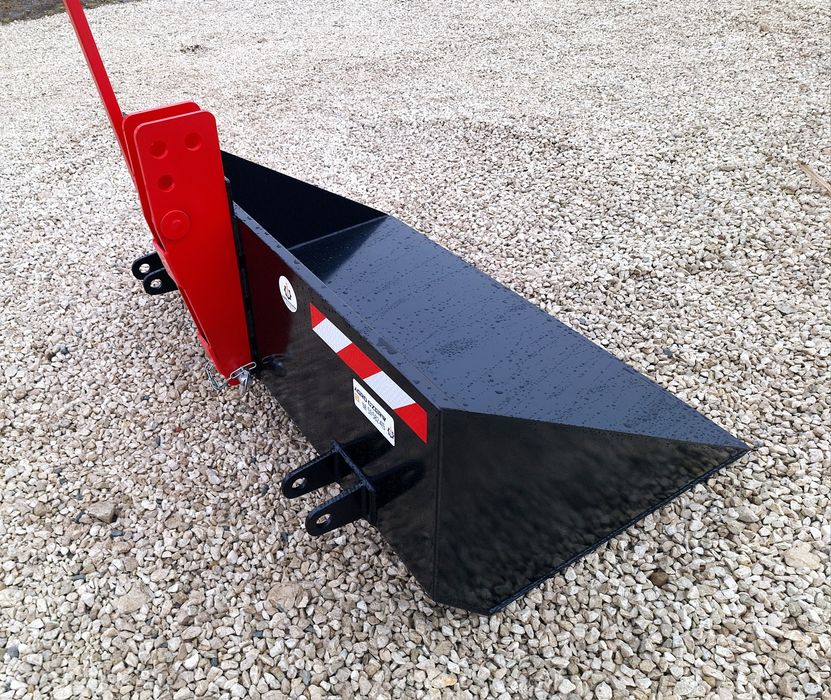 Łycha, łyżka, szufla na tył do minitraktorka,  Łycha z kiprem na tył