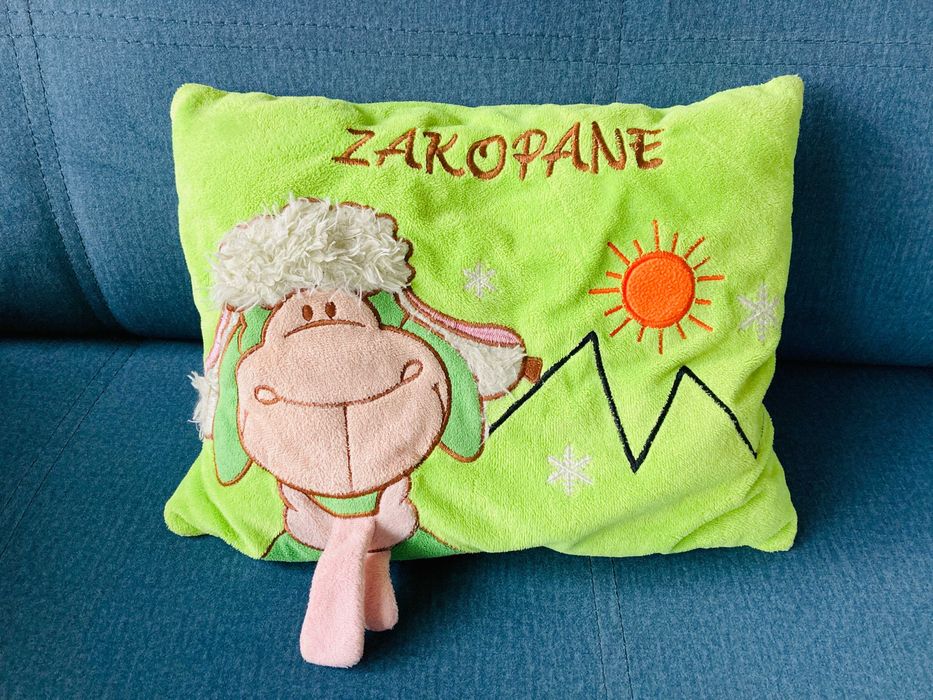 Poduszka pamiątka Zakopane 36 cm x 26 cm