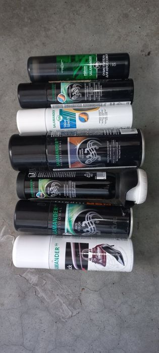 Salamander обувная косметика для замшевой , гладкой и ласковой кожи.