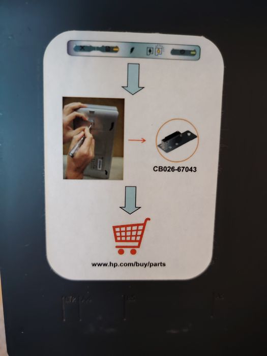 Drukarka mobilna atrament HP OfficeJet H470