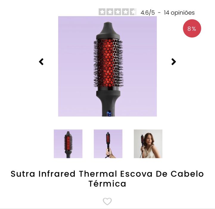 Escova termica Sutra Beauty