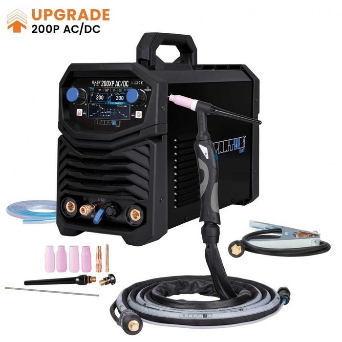 SPAWARKA TIG Spartus EasyTIG 200XP  AC/DC z uchwytem mini SPE 17 4m