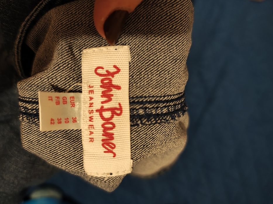 Ogrodniczka damska jeansowa