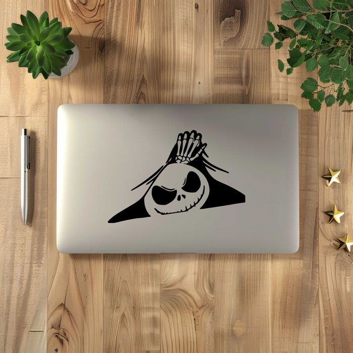 Naklejka KOSTEK - 14x8cm - na zeszyt, laptop, samochód, kask