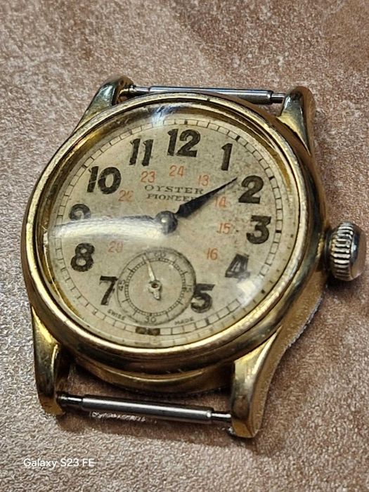 Rolex Oyester Zabytkowy wojskowy zegarek Oyster Pioneer Military 3478