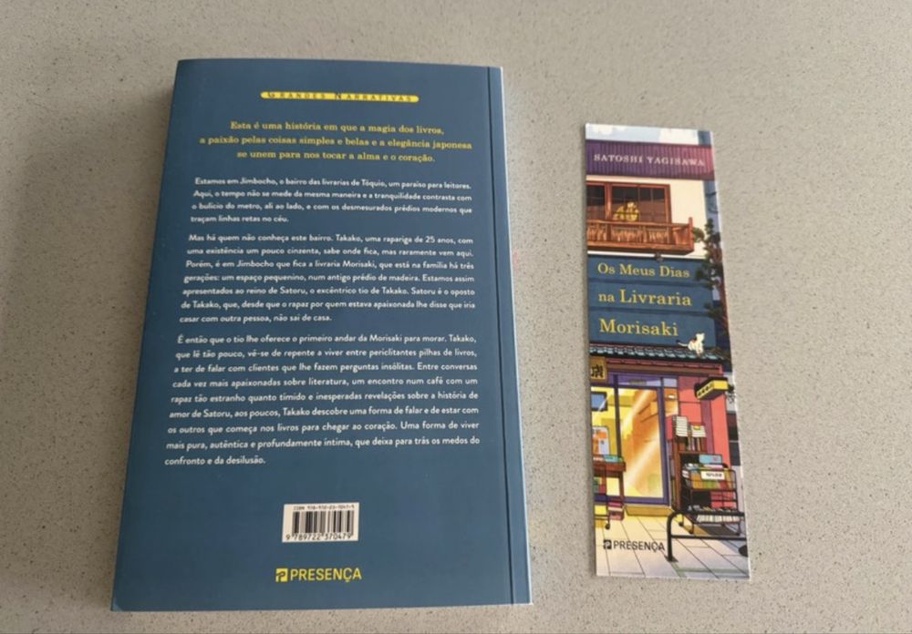 Livro Os Meus Dias na Livraria Morisaki