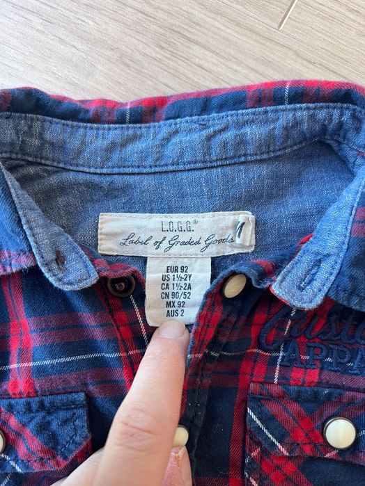 Koszula chłopięca H&M kratka