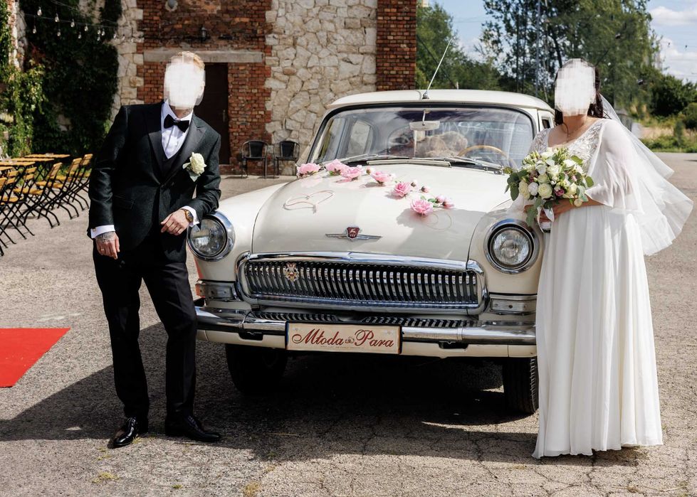 Samochód do ślubu WOŁGA M-21, klasyk, retro