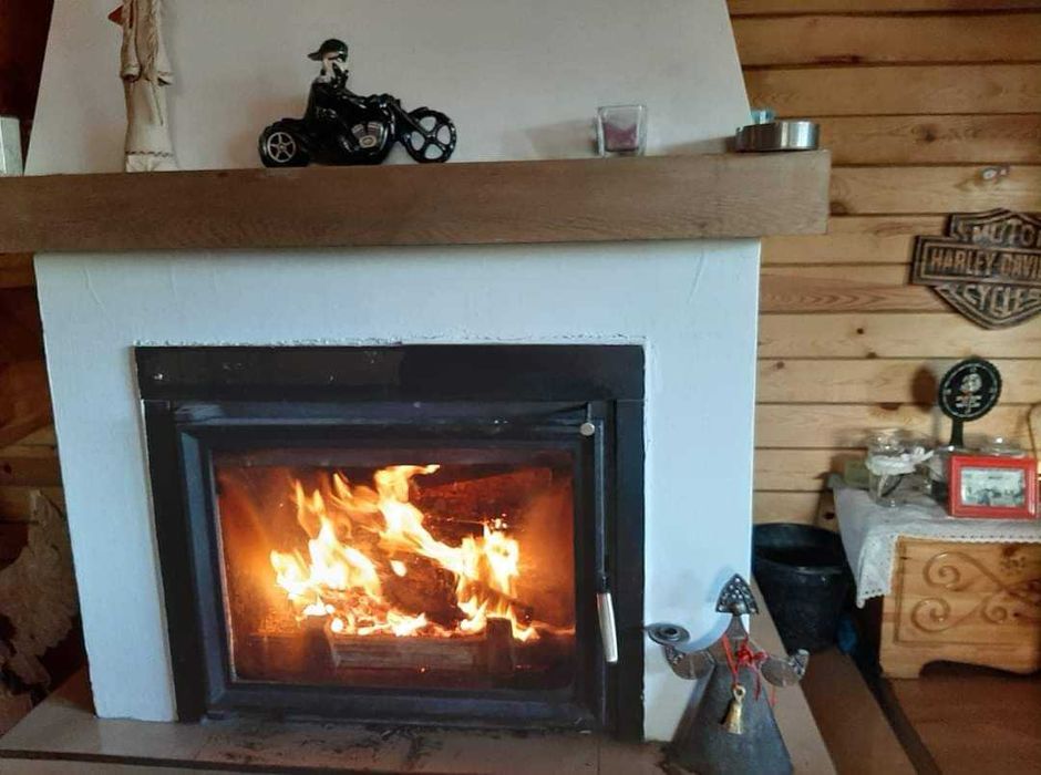 Domek dom drewniany jacuzzi balia ferie panieńskie kawalerskie