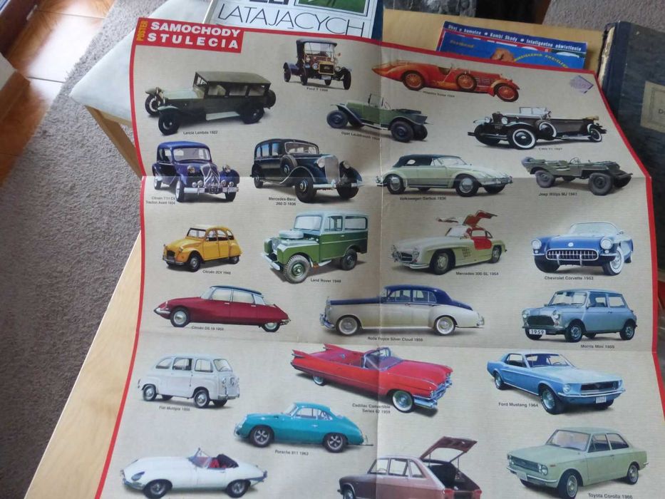 Poster plakat Samochody Stulecia