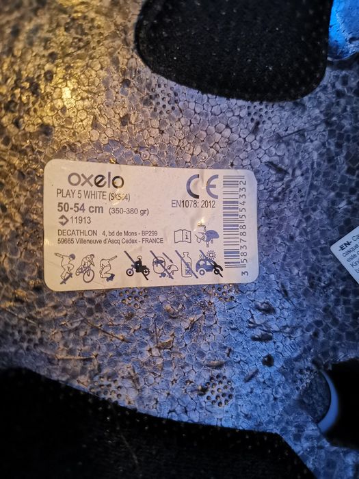Rolki dziecięce Oxelo Play5 + kask + ochraniacze