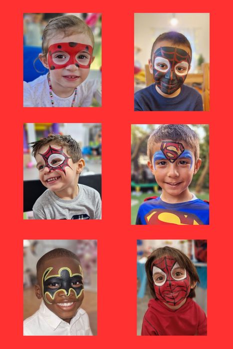 Animadora infantil-Pinturas faciais entre outras atividades