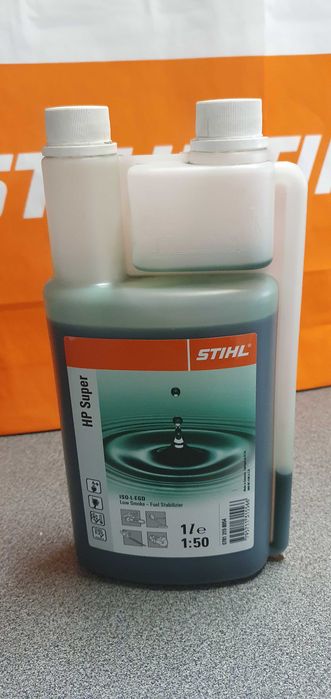 Olej STIHL do mieszanki SUPER 1L z dozownikiem