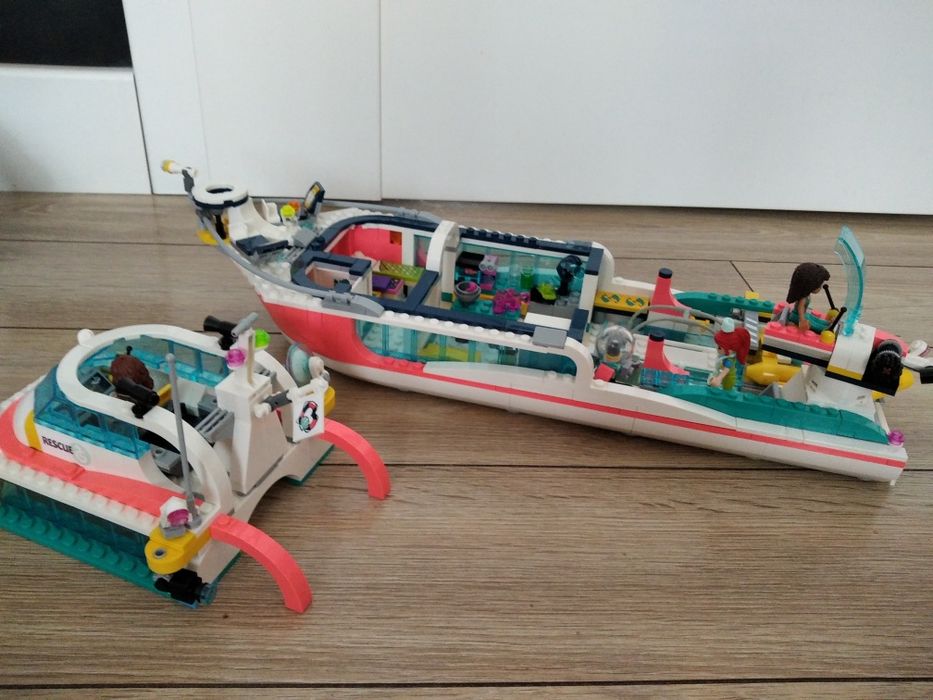 LEGO friends łódź ratunkowa dla zwierząt