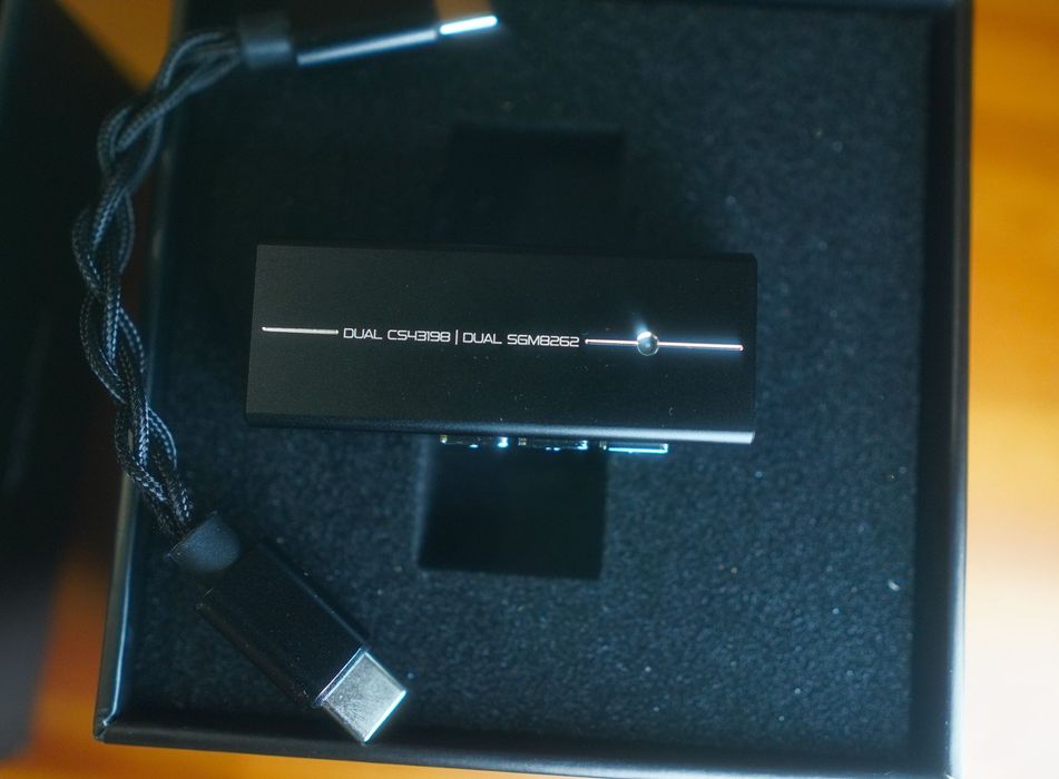 DAC USB Amplificador Crinear PROTOCOL MAX com  2x CS43198 e SGM8262 Balanceado