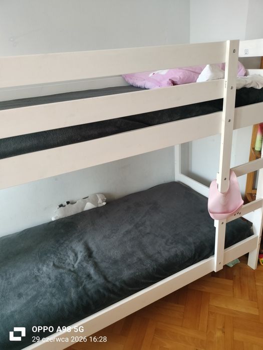 Łóżko piętrowe mało używane