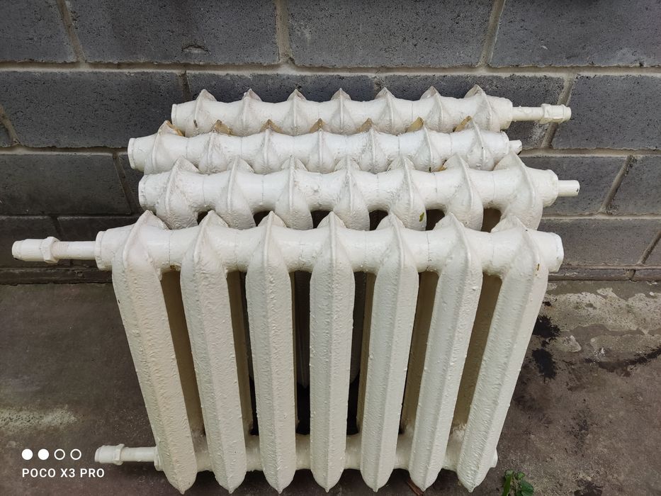 Продам бувші у вжитку чавунні радіатори опалення (батареї) ‼️