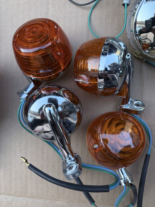 Фонарь поворота мотцыкла, мопеда 12 Вольт.