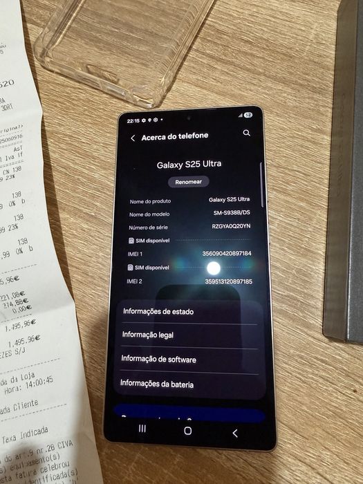 Samsung Galaxy S25 Ultra NOVO